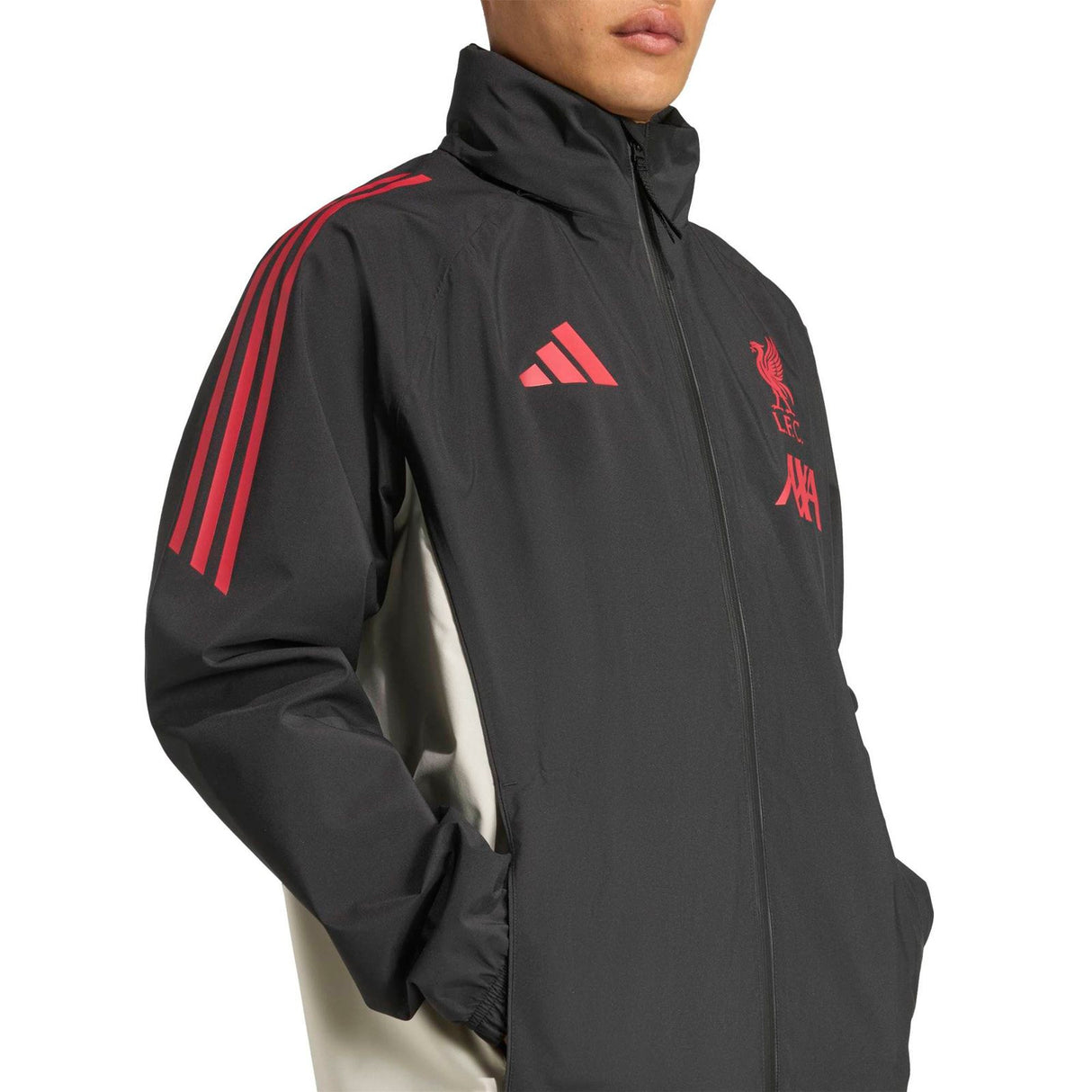 adidas Liverpool Football Tiro 2025/26 Adults Rain Jacket