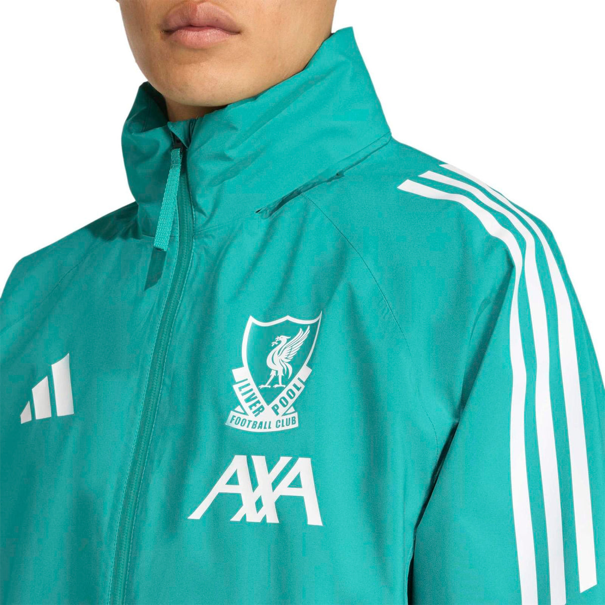 adidas Liverpool Football EU Tiro 2025/26 Adults Rain Jacket