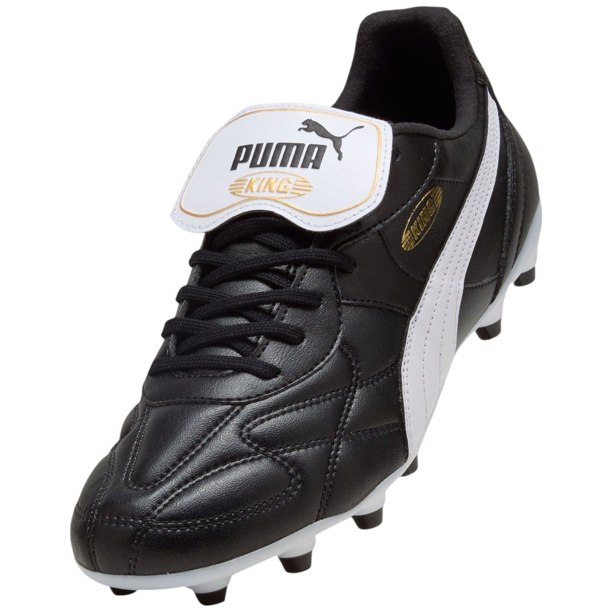 Puma King Top Adults Firm Ground Lace Football Boots Outer Front Side Full View