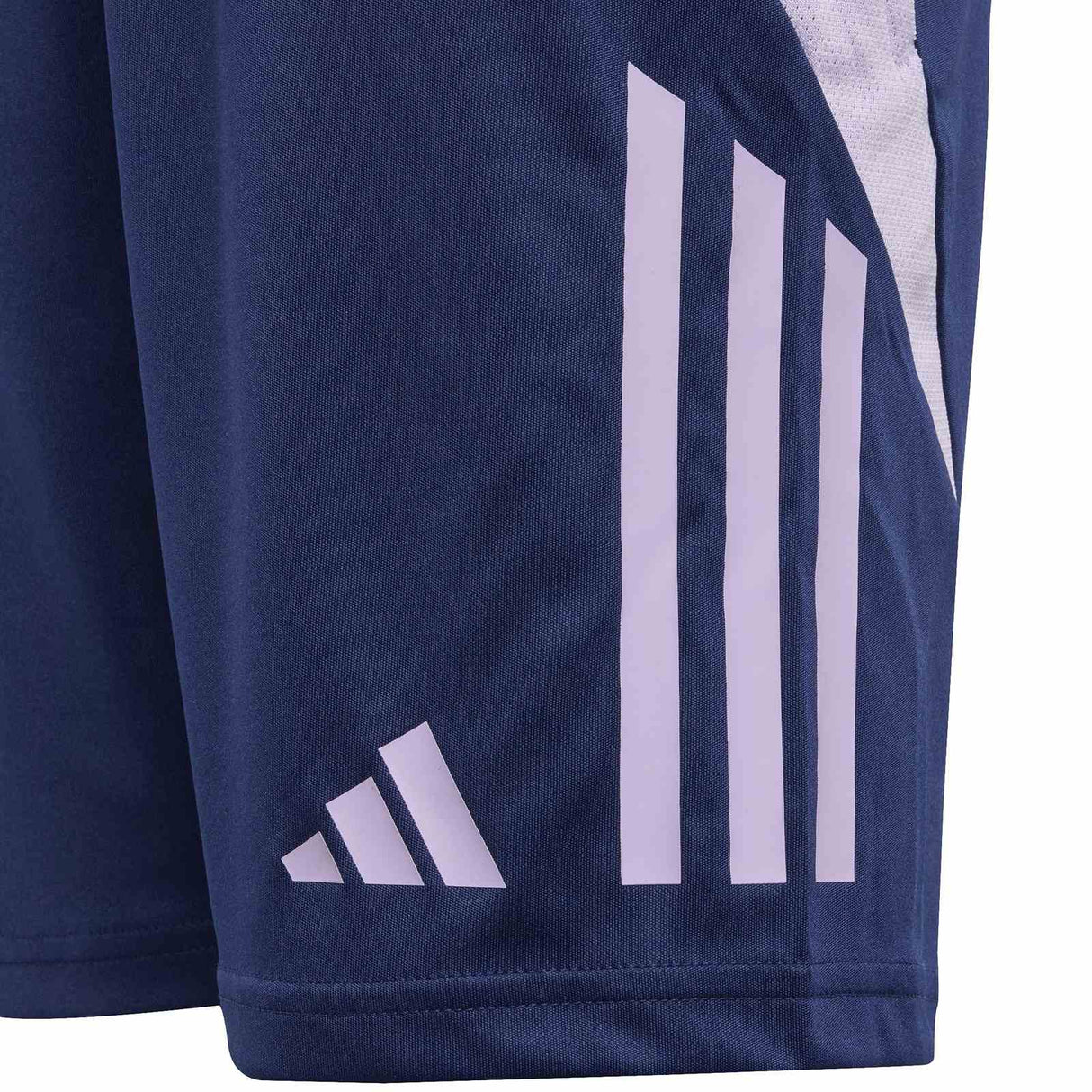 adidas France Rugby WRWC2 2025/26 Kids Lightweight Gym Short Close-Up Logo View