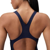 Speedo Womens Digit Print Medalist Swimsuit