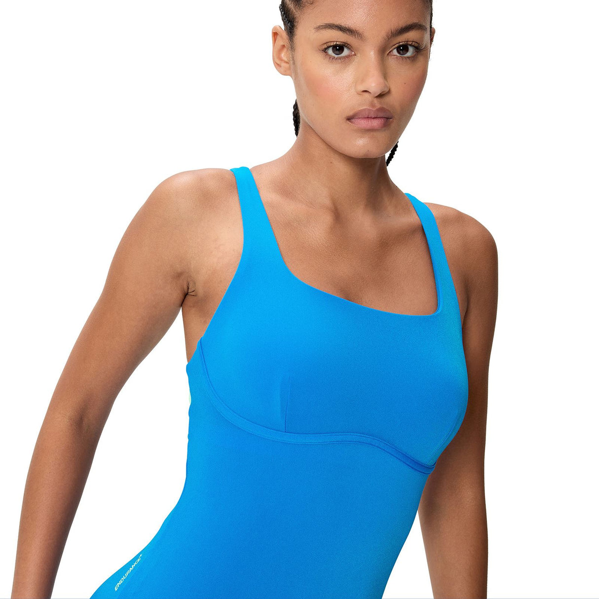 Speedo Womens Flex Band with Built in Swim Bra Swimsuit