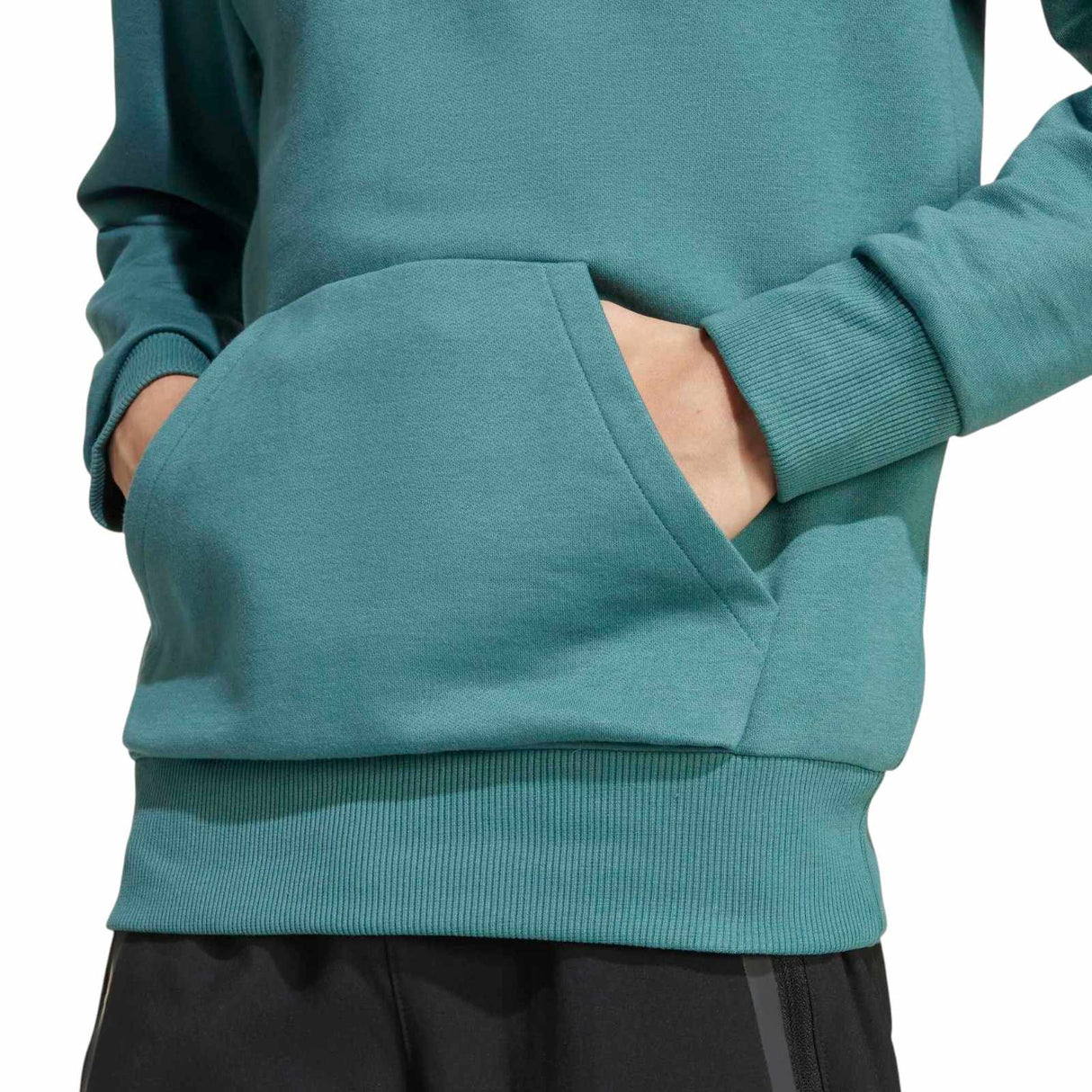 adidas B Fleece Hood Green