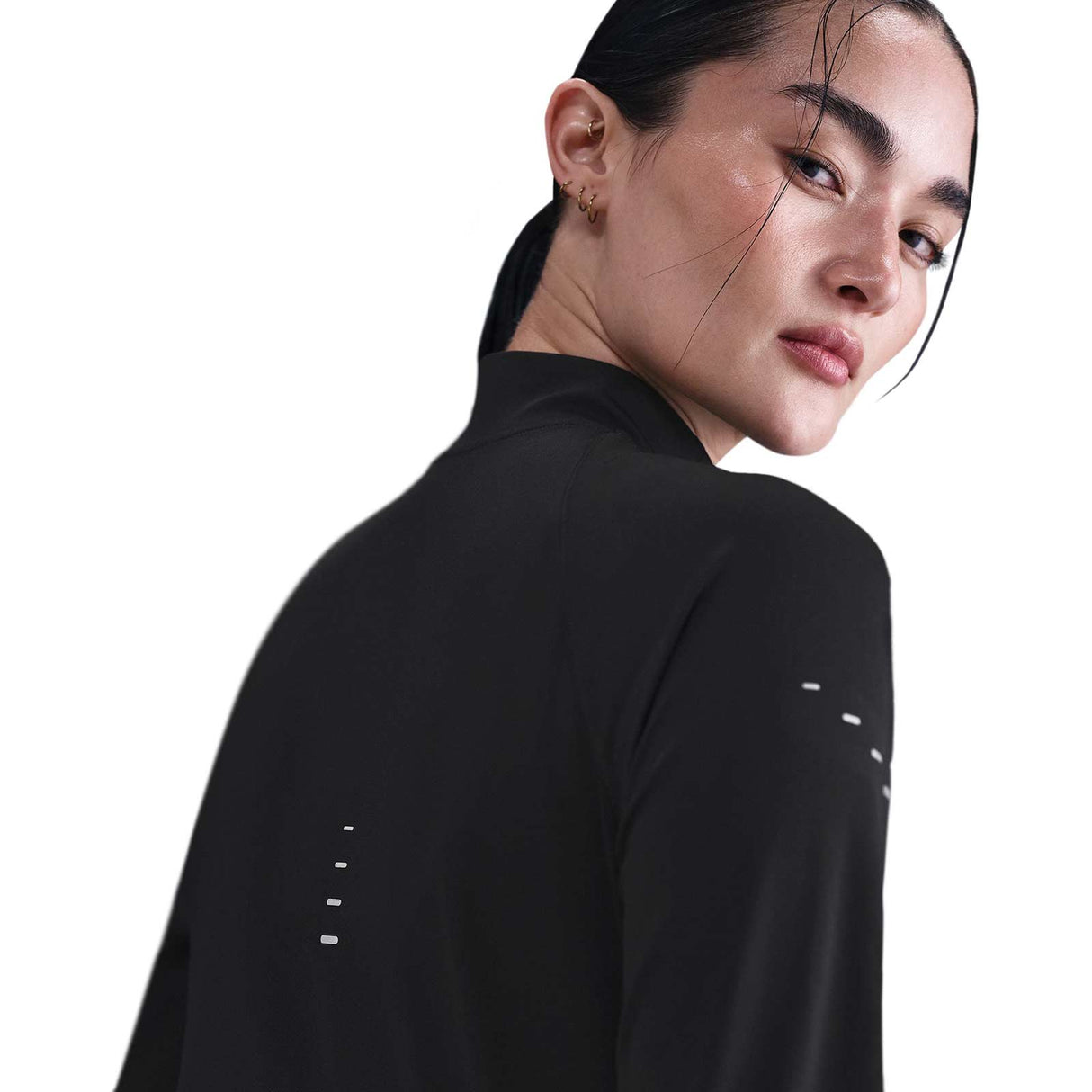 Nike Swift Womens Dri-FIT Full-Zip Mid-Layer Running Top
