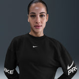 Nike NP DF FLC Womens Crew TT GRX Black