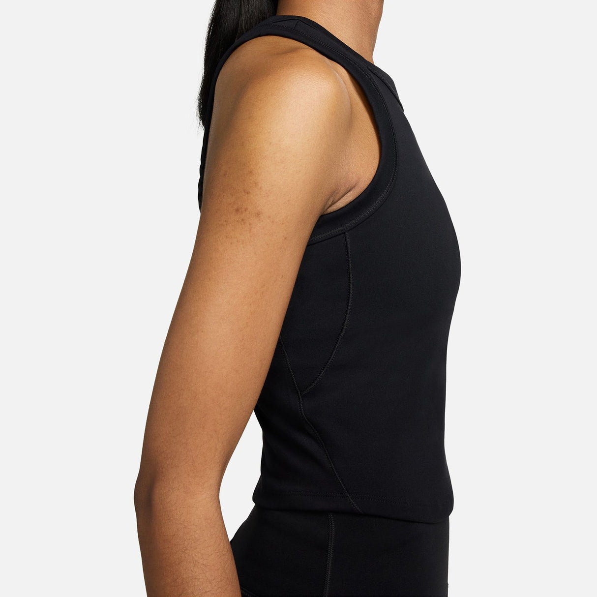 Nike One Fitted Womens Dri-FIT Cropped Tank Top