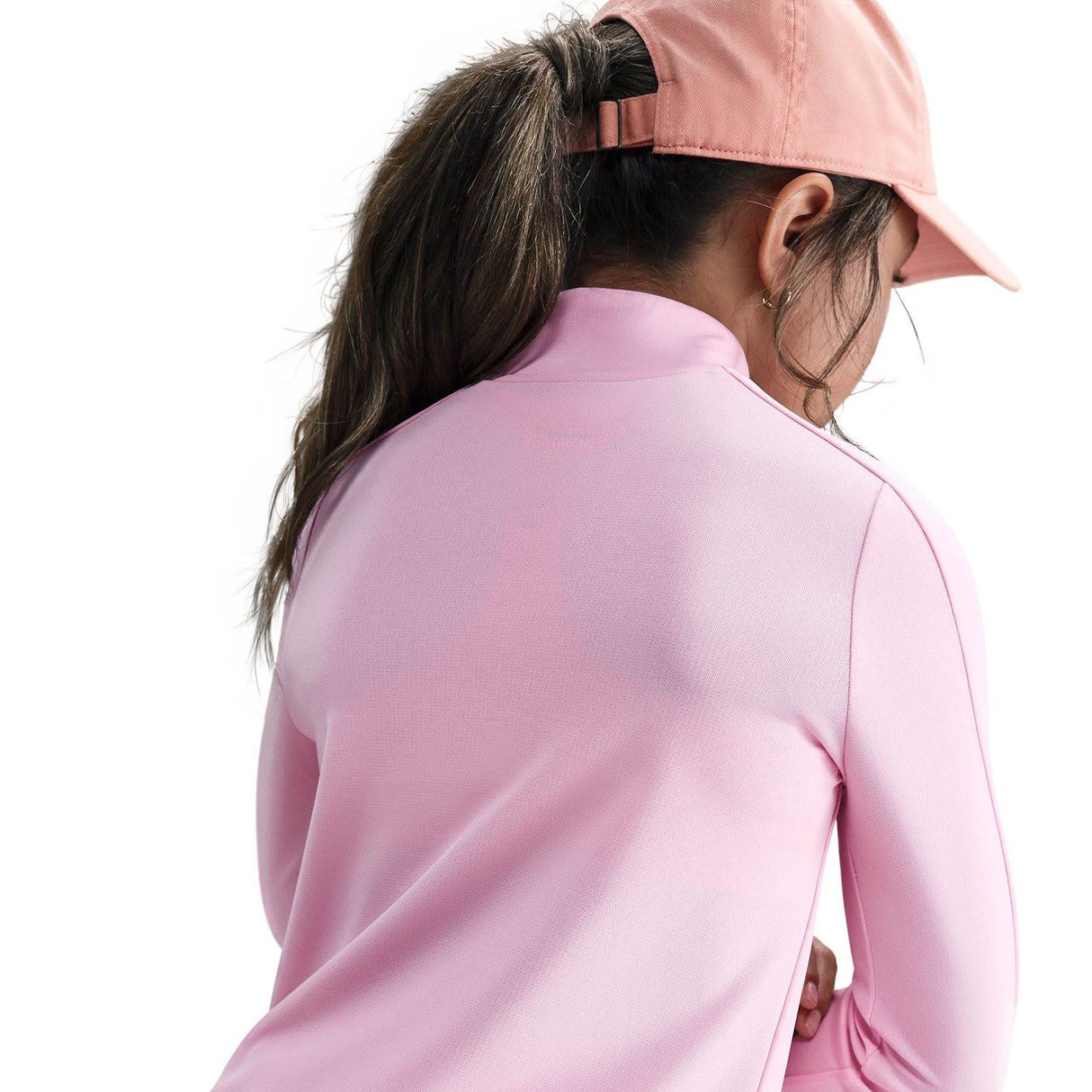 Nike Girls Dri-FIT Long-Sleeve Half-Zip Top