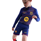 Nike FC Barcelona 2025/26 Stadium Home Kids Dri-FIT Soccer Replica Shorts