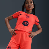 Nike FCB 25 Kids Third Short Orange