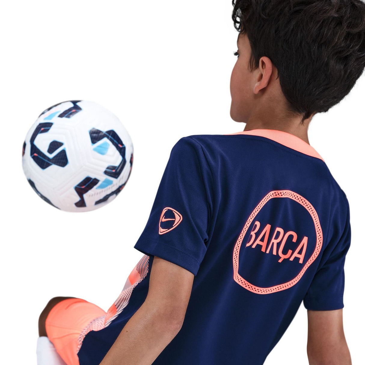 Nike FC Barcelona Academy Pro Third Big Kids Dri-FIT Soccer Pre-Match Top
