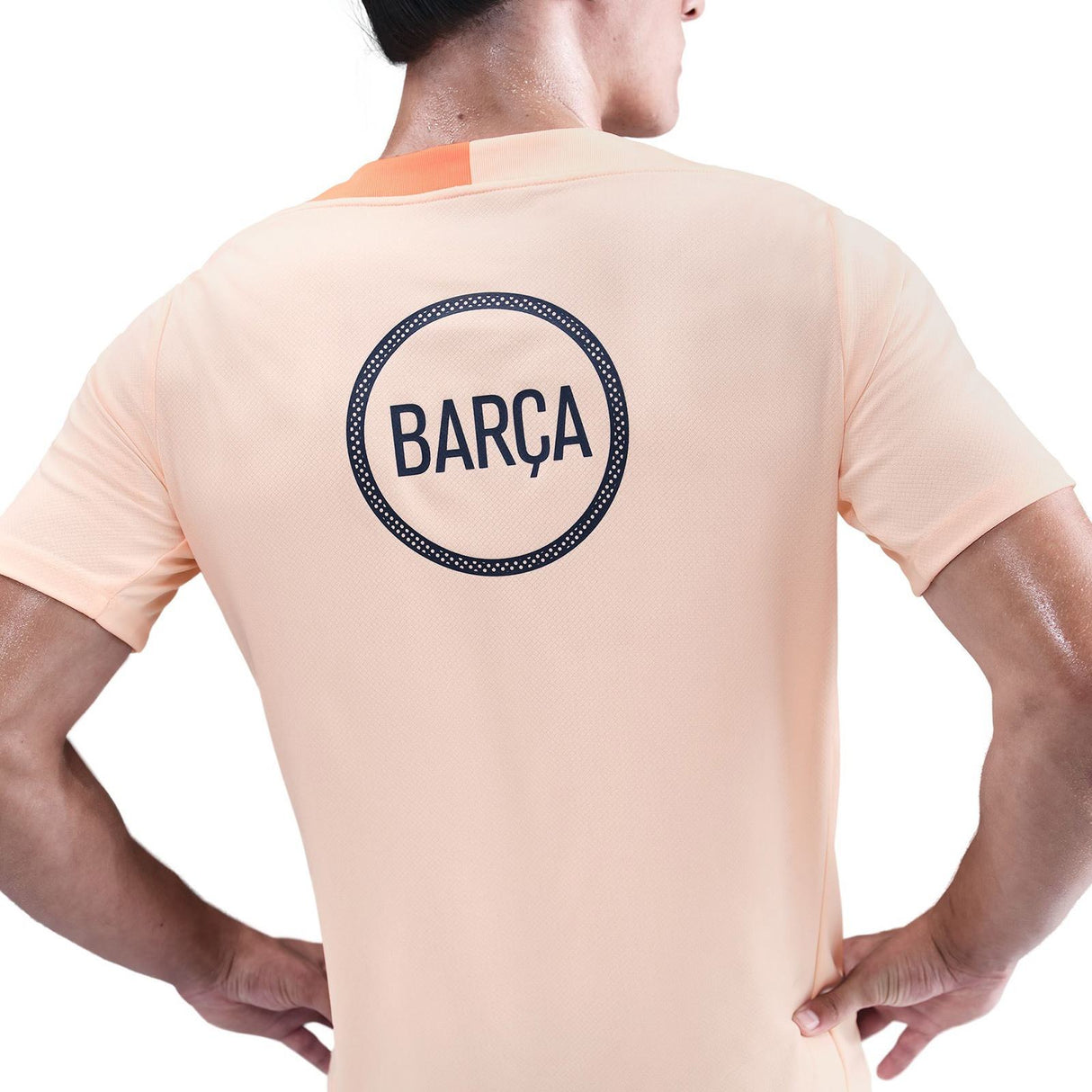 Nike FCB 25 3rd Strike Drill Tee Orange