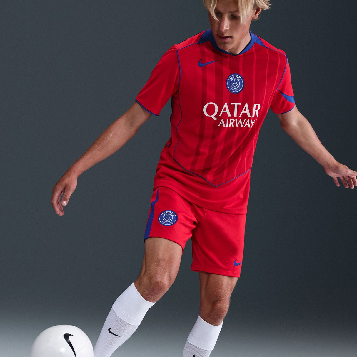 Nike PSG 25 Third Short Red