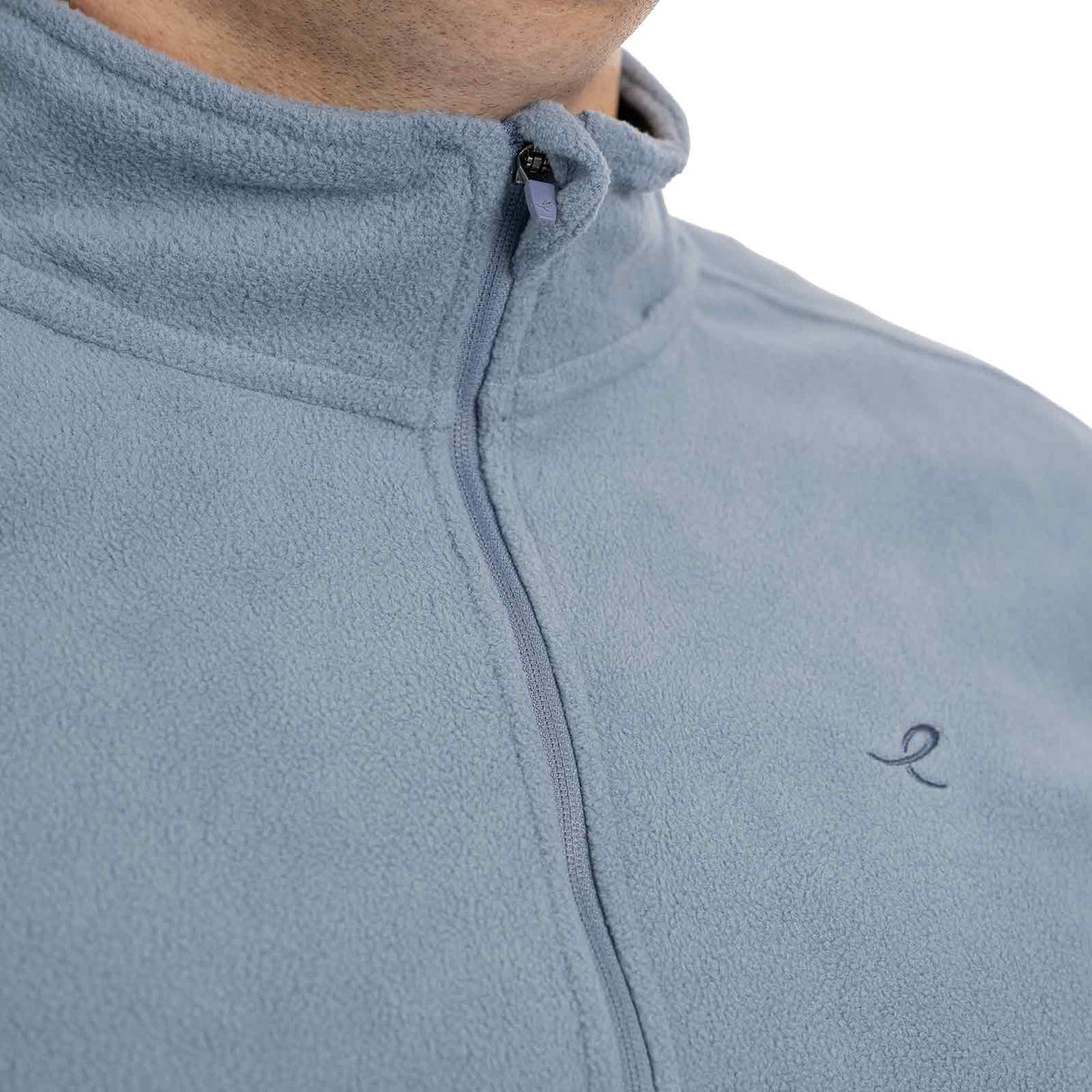 Energetics Amos Mens Mid Fleece Half Zip Sweatshirt