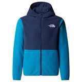 TNF TEEN GLACIER FZ Boys Hoodie Blue
