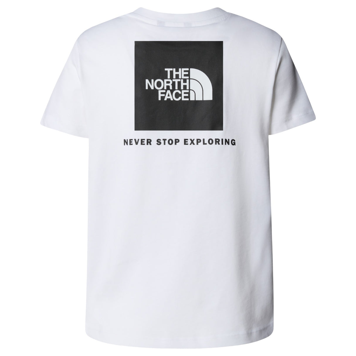 TNF TEEN BOX NSE SS Boys Tee White