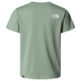 TNF TEEN SIMPLE DOME SS Girls Tee Green