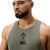 Canterbury IRE POLY TRNG SINGLET Brown