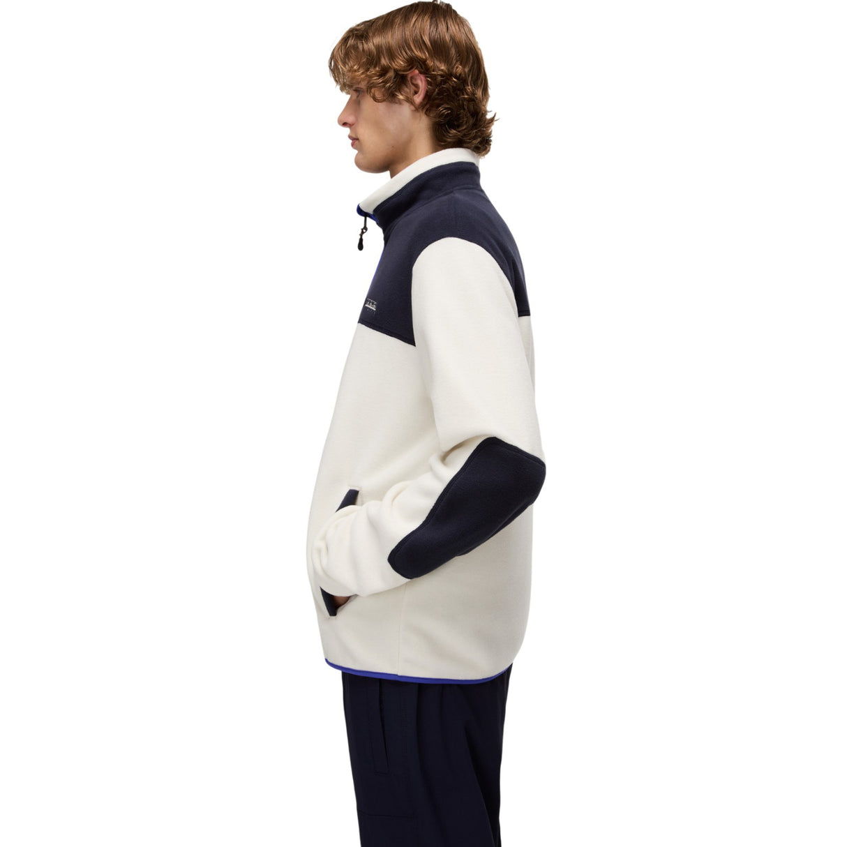 NAPAPIJRI T DERGANA Mens FZ Fleece White