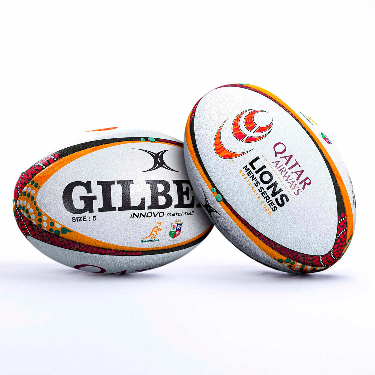 Gilbert British and Irish Lions Series 2025 Innovo Match Ball