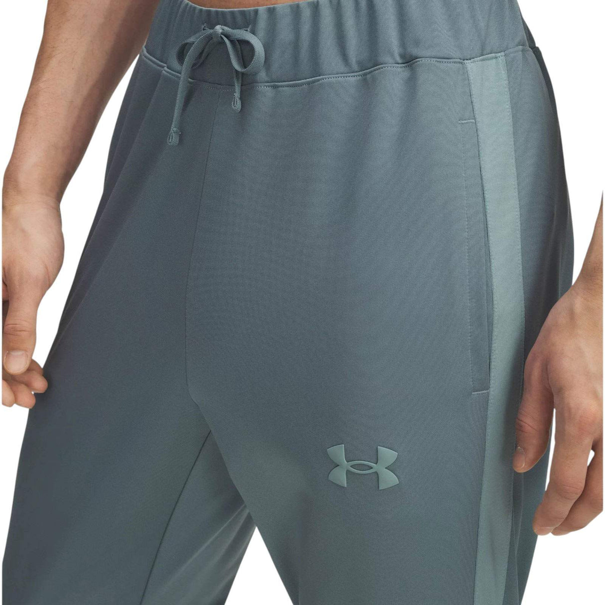 UA Mens Rival Knit Track Suit Blue