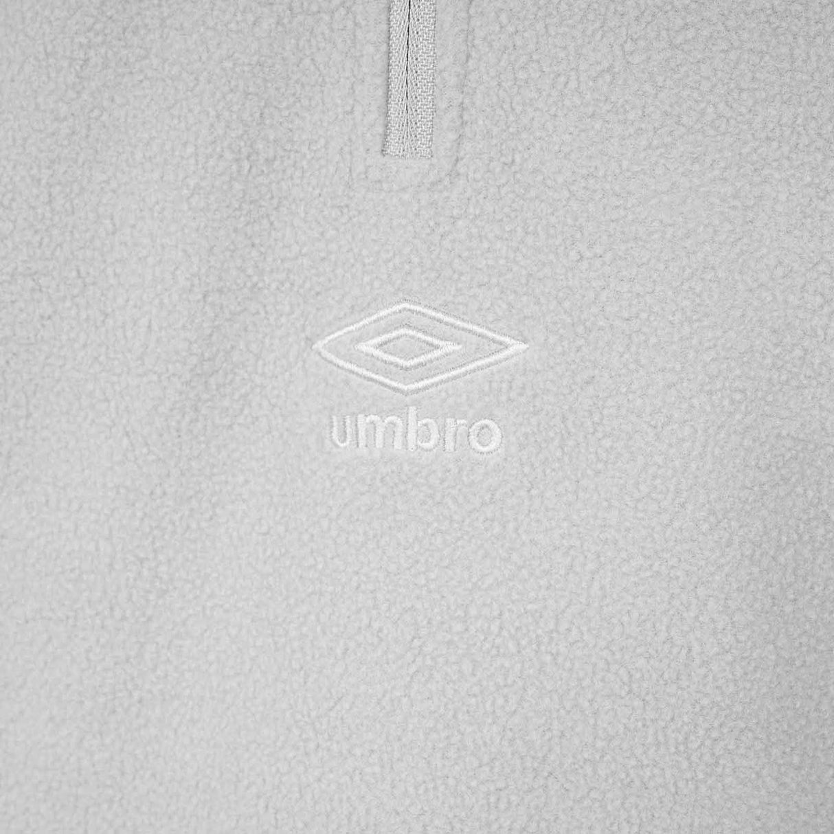 Umbro Relaxed Mens Logo Half-Zip Training Polar Fleece