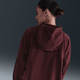 Nike Wmns ONE TF FZ TOP POLAR Maroon