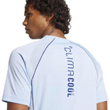 adidas Mens TECH APP TEE Blue