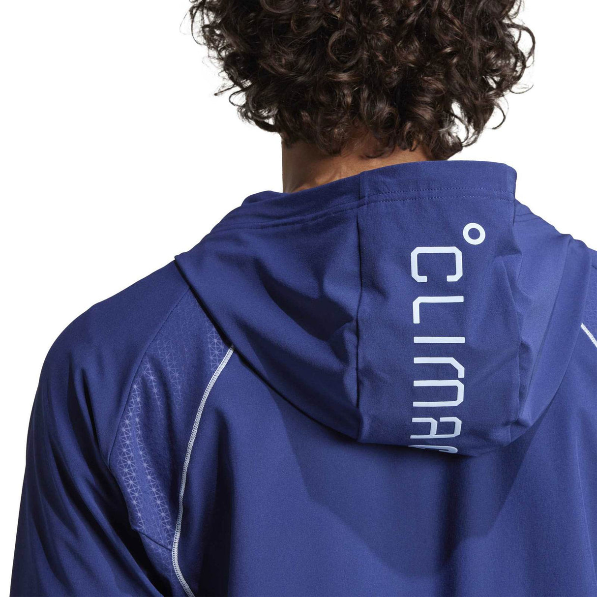adidas Mens TECH APP FZ HOOD Blue