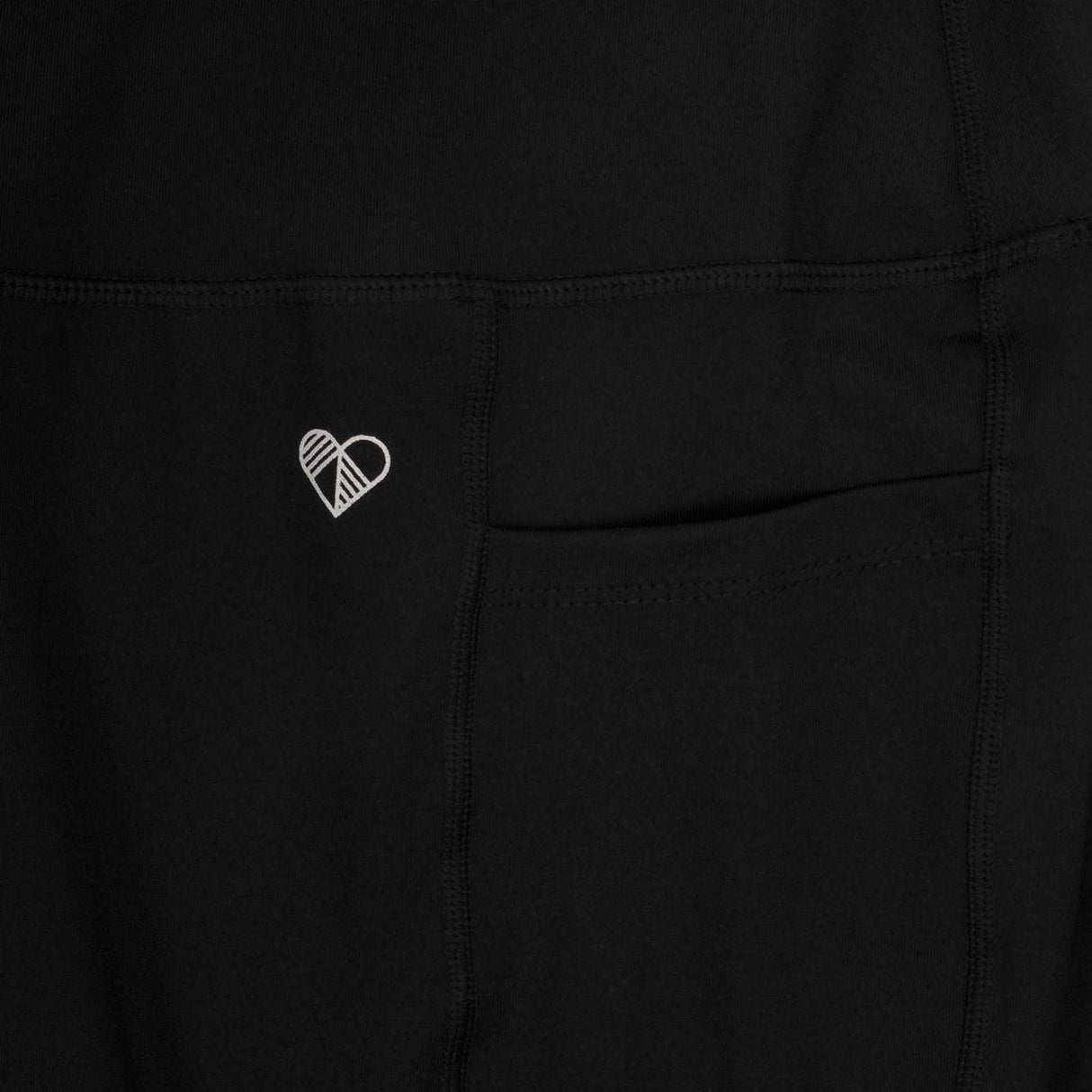 Peachylean Basic Leggings w Pockets Blk