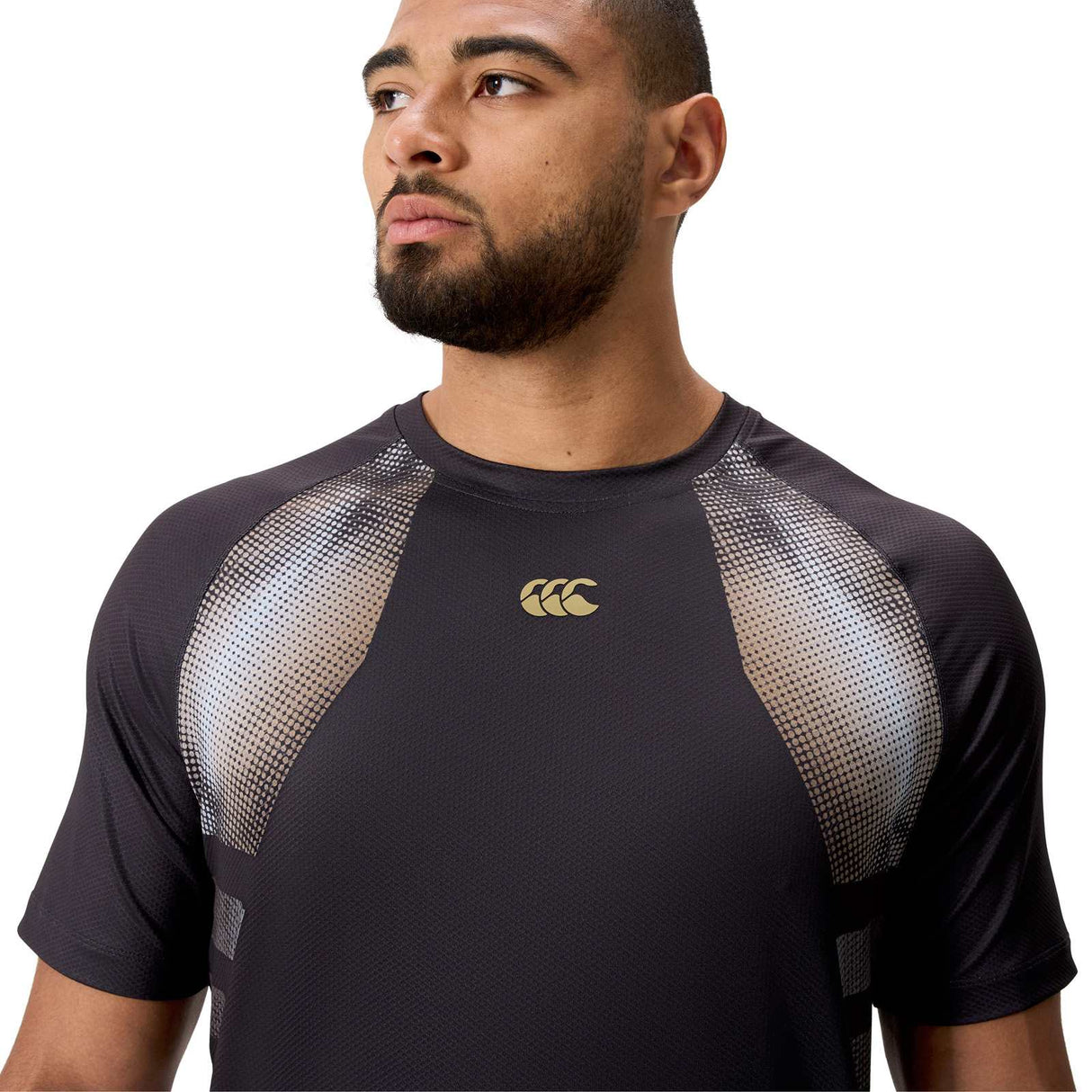 Canterbury Mens TEMPO Trng Tee AM Blk