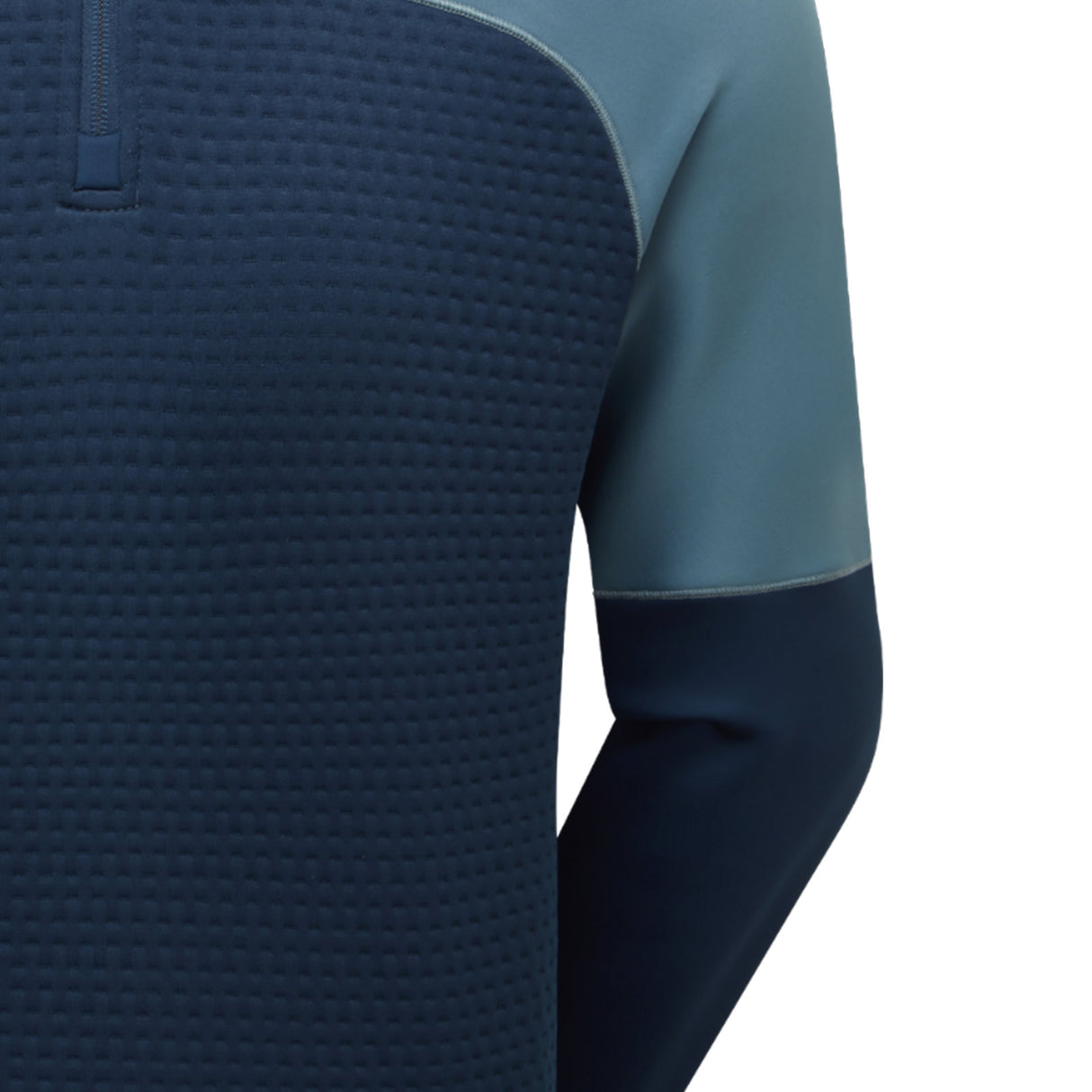 Footjoy TS Jacquard Midlayer QZ Top Nvy