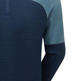 Footjoy TS Jacquard Midlayer QZ Top Nvy