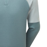 Footjoy TS Jacquard Midlayer QZ Top Gry