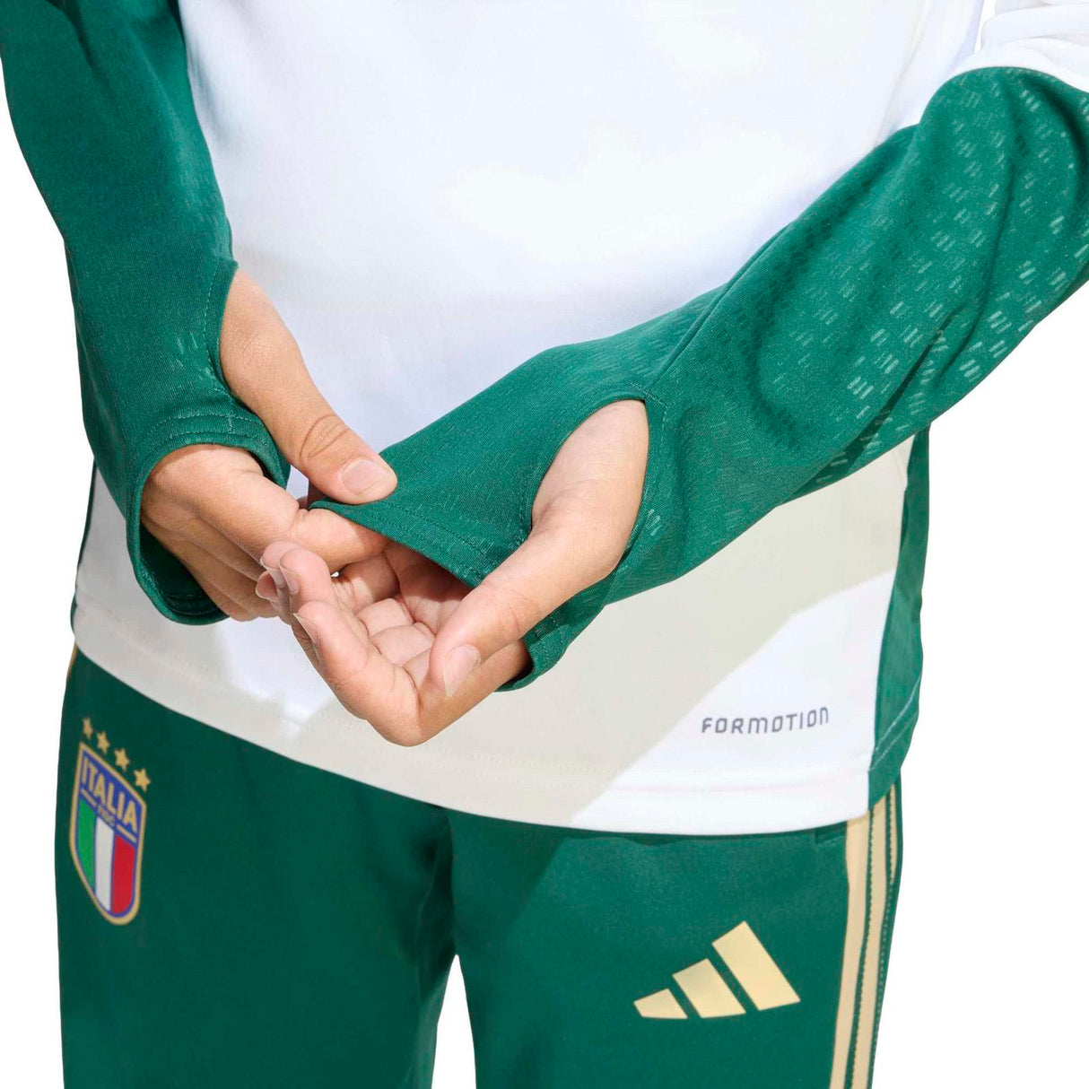 adidas Italy Football World Cup 2026 Tiro Kids Training Top
