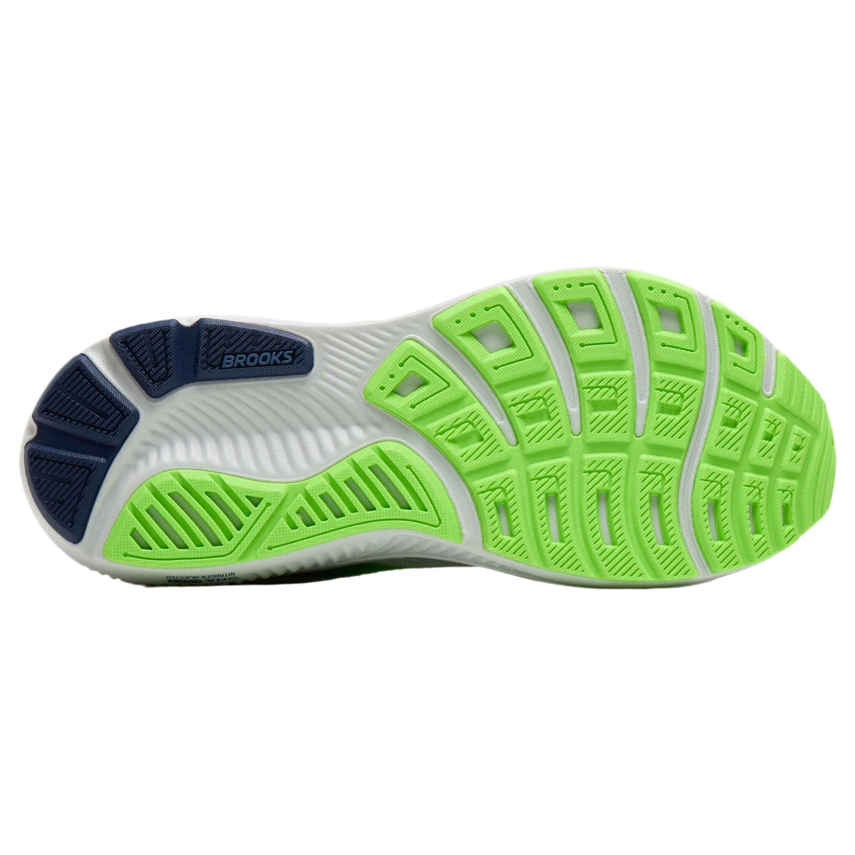 Brooks Mens Ghost 17 Grey