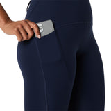 ASICS WMS ROAD HIGH WAIST TIGHT NAVY