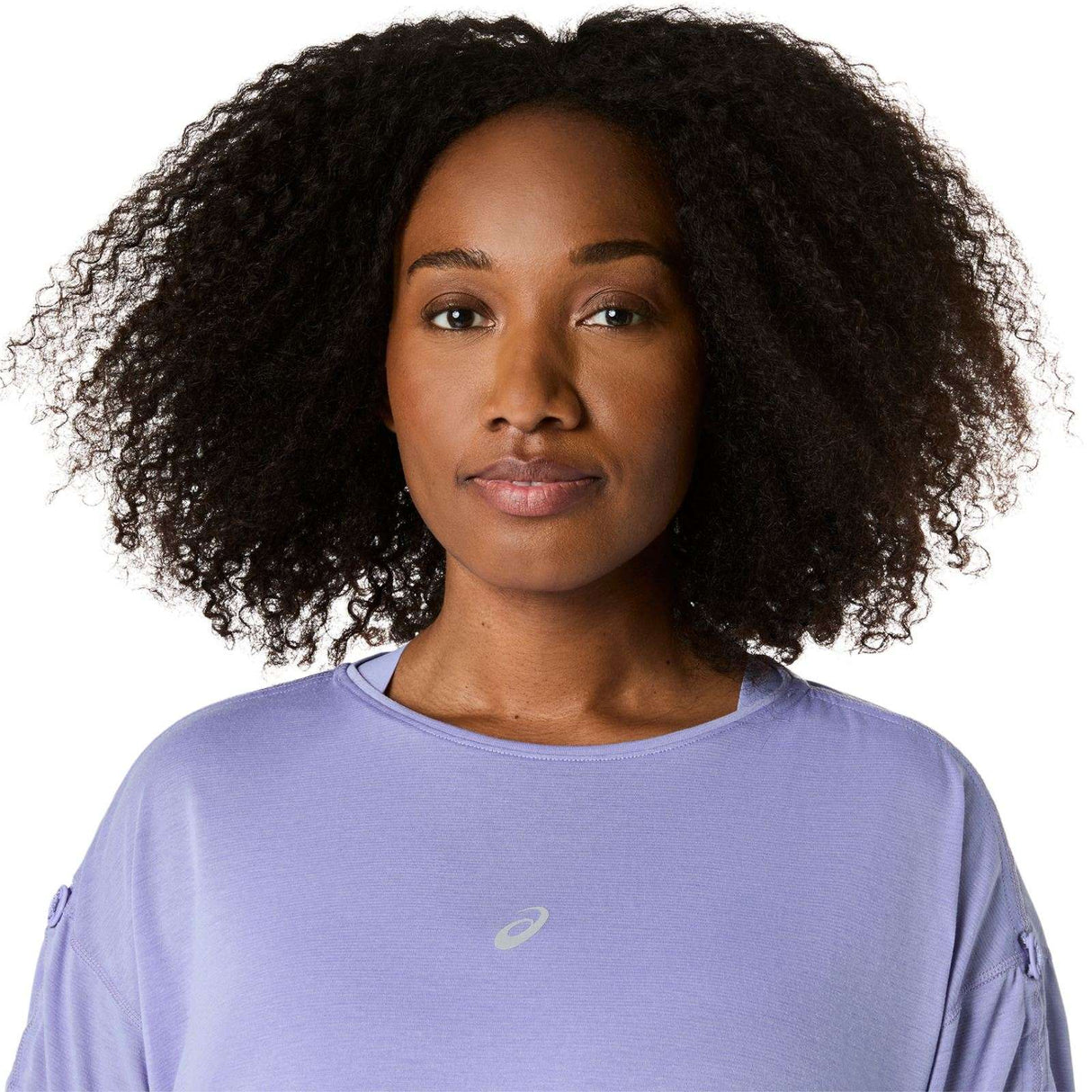 ASICS WMS NAGINO RUN SS TOP PURPLE