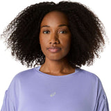 ASICS WMS NAGINO RUN SS TOP PURPLE