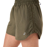ASICS WMS NAGINO 4IN RUN SHORT GRN