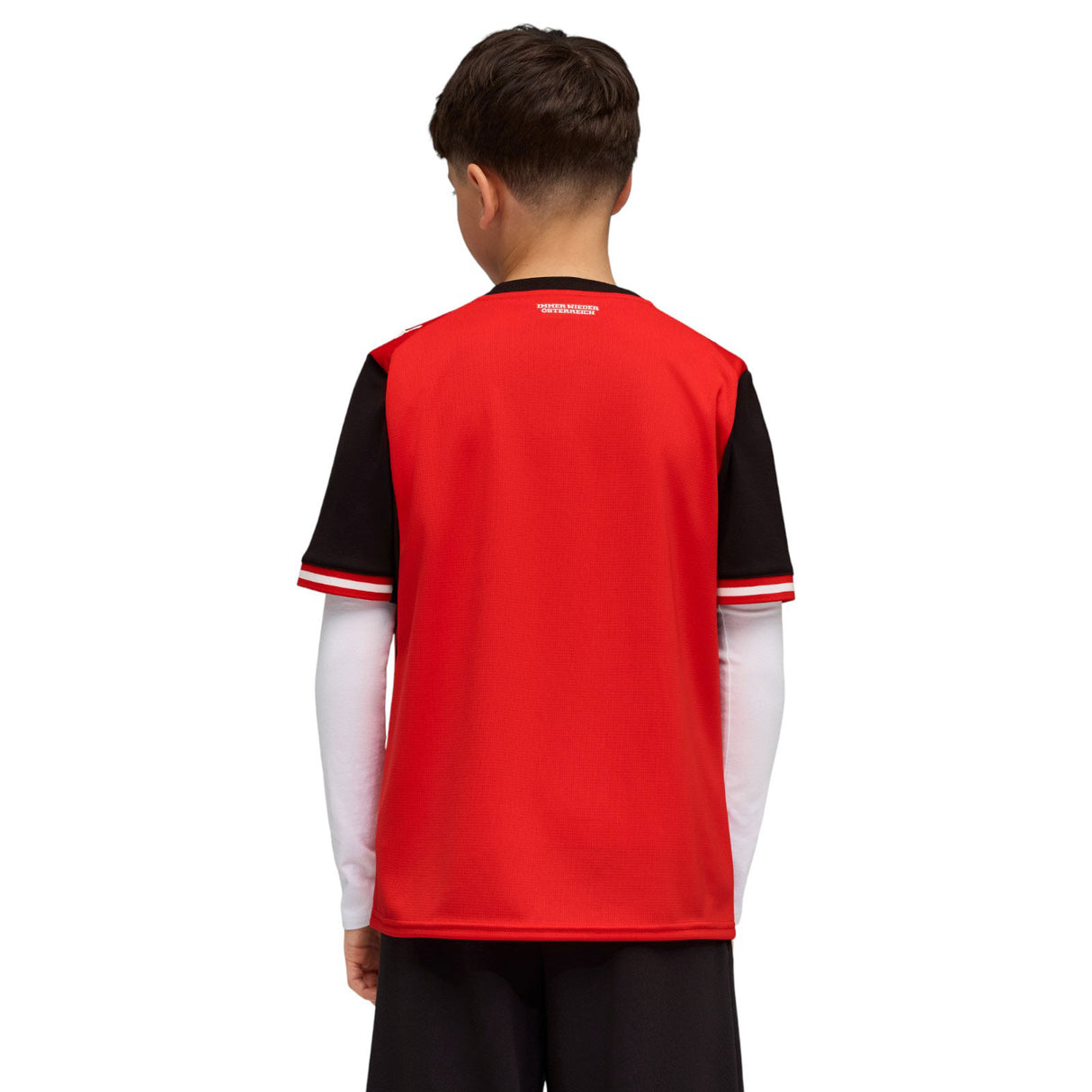 PUMA AUSTRIA WC26 KIDS HOME JERSEY RED