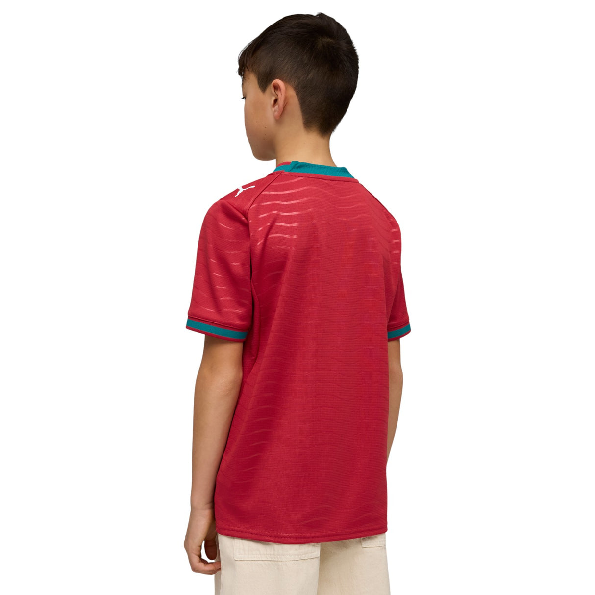 PUMA PORTUGAL WC26 KIDS HOME JERSEY RED