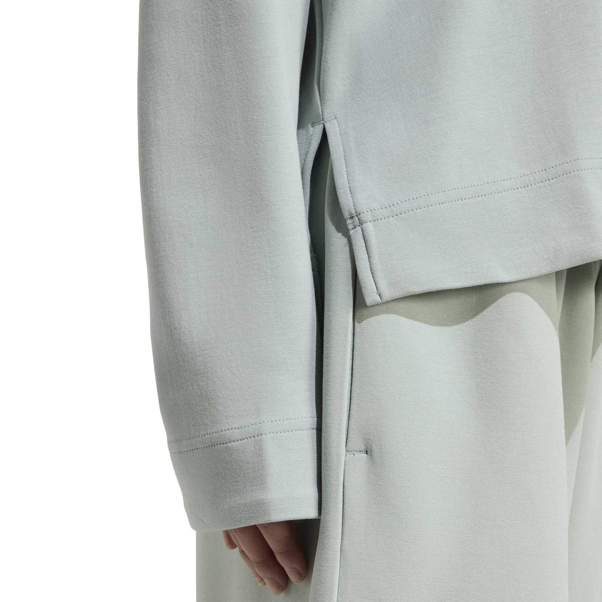 adidas Soft Lux All-Season Womens Half-Zip Training Top