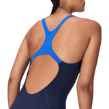 SPEEDO SPLICE MEDALIST ONE PIECE BLUE