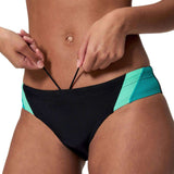 SPEEDO COLOUR SPLICE 2.0 TWO PIECE BLACK