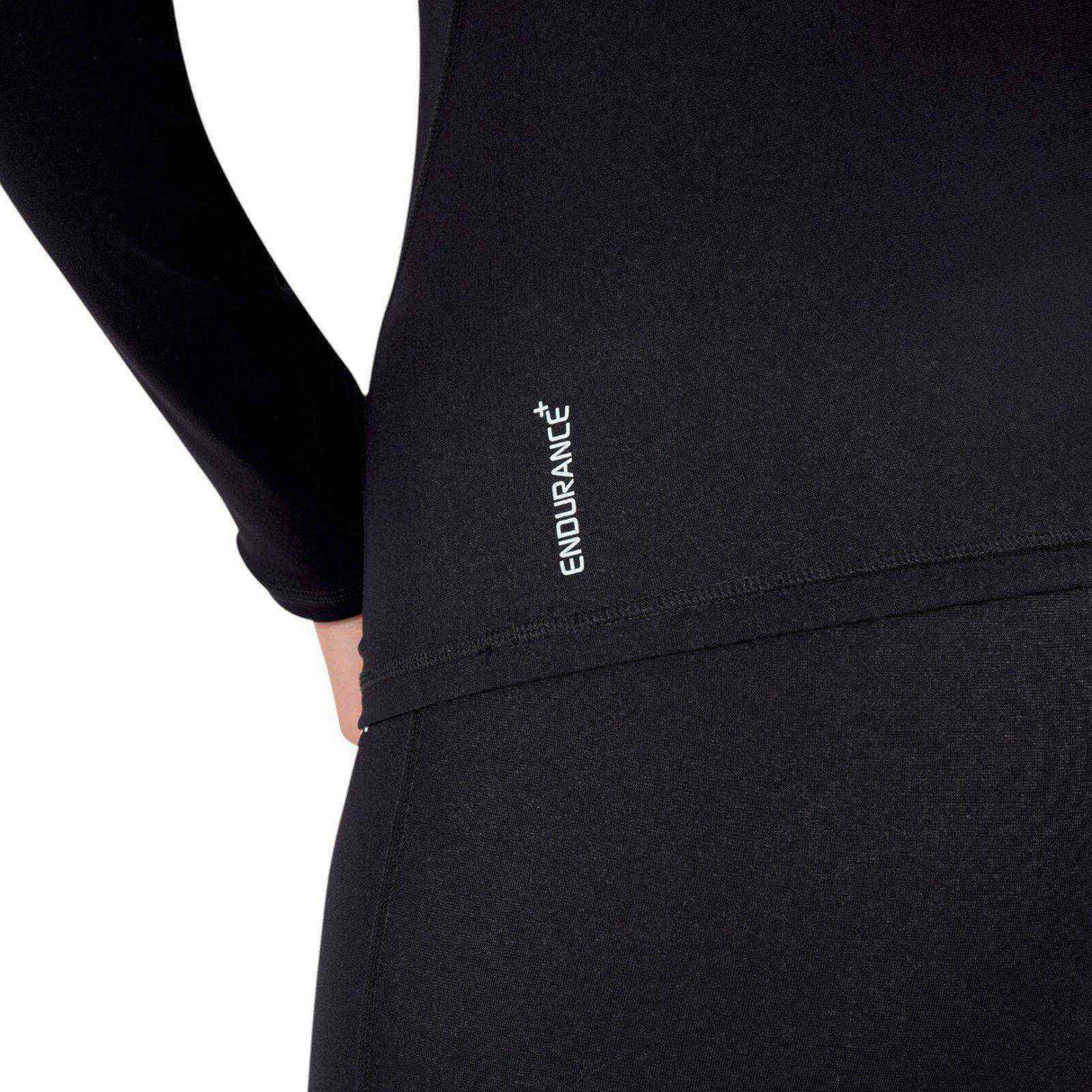 SPEEDO ENDURANCE LS RASH GUARD BLACK