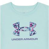 UA PRINTED BIKE SHORT SET Green