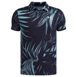 UNDER ARMOUR MPLAY PRINT POLO KIDS NAVY