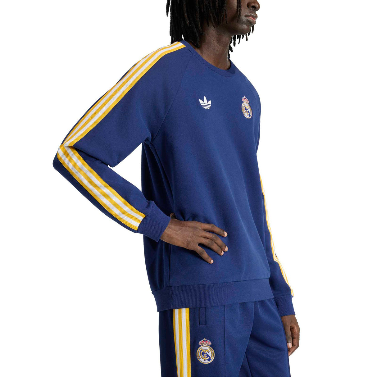 adidas OG Real Madrid Football 2025/26 Mens Crew Sweatshirt
