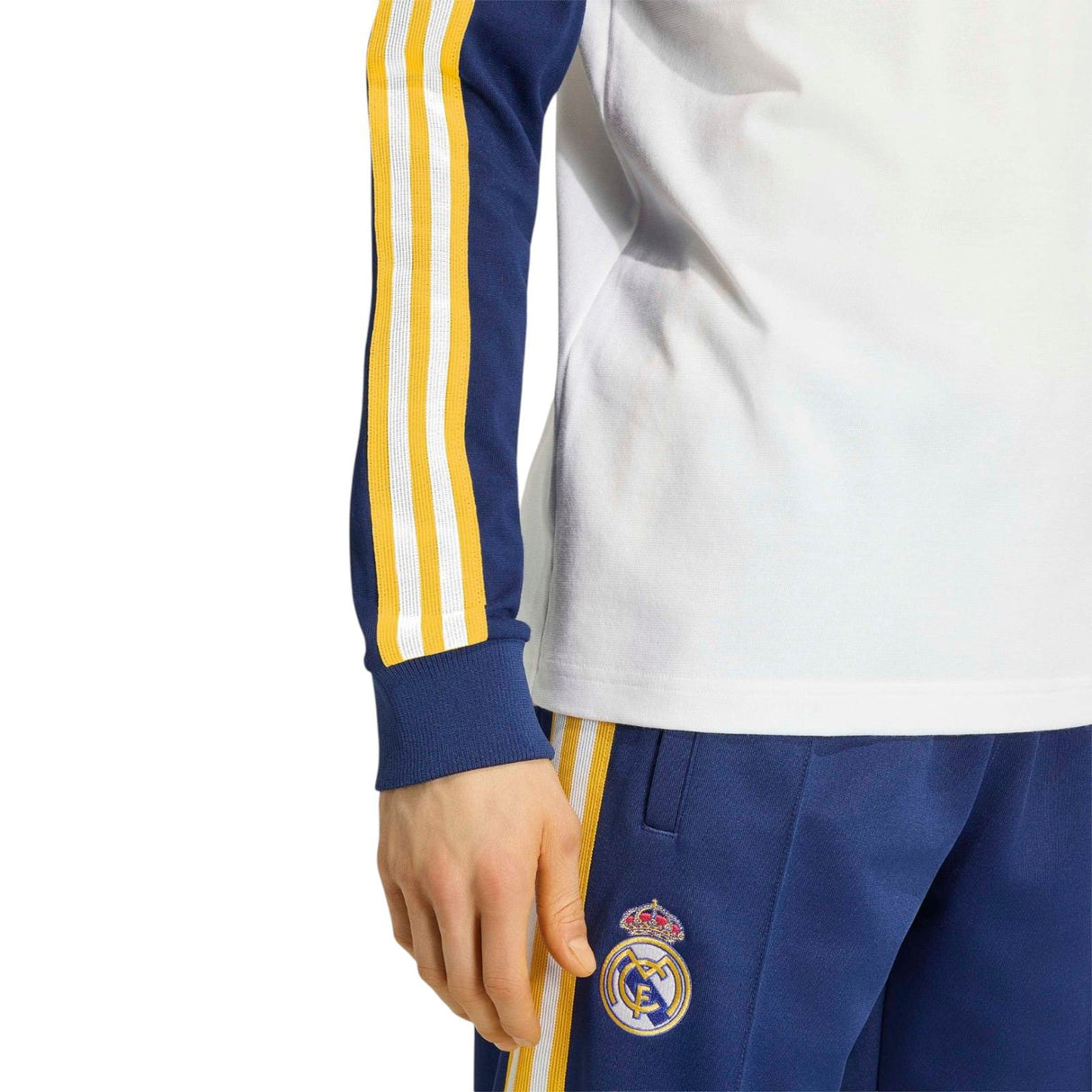 adidas OG Real Madrid 25 LS Tee White
