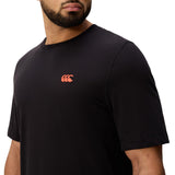 Canterbury Mens TEMPO GFX TRNG TEE Blk